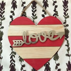 HP🎉 NWT Hanging Heart Love Decoration